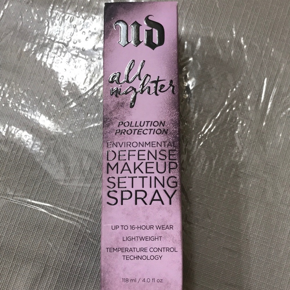 BRAND NEW — Defense make up setting spray